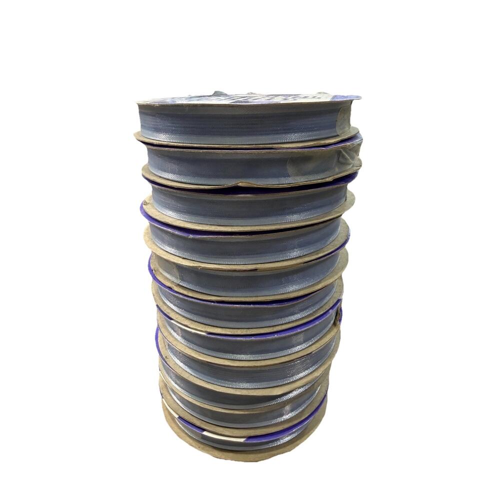 Offray Straight N Narrow 5/16” Periwinkle Blue Polyester Ribbon 11 Rolls NEW